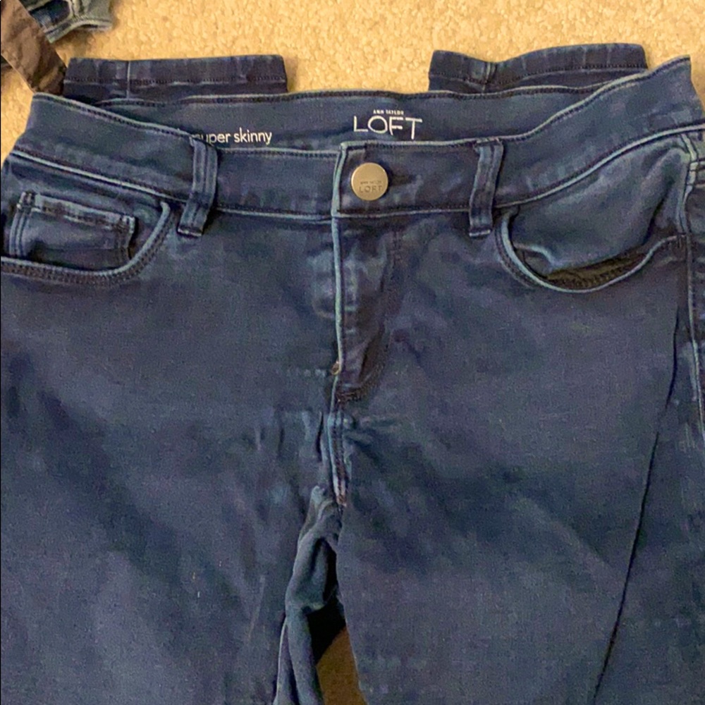 LOFT Super Skinny Jeans